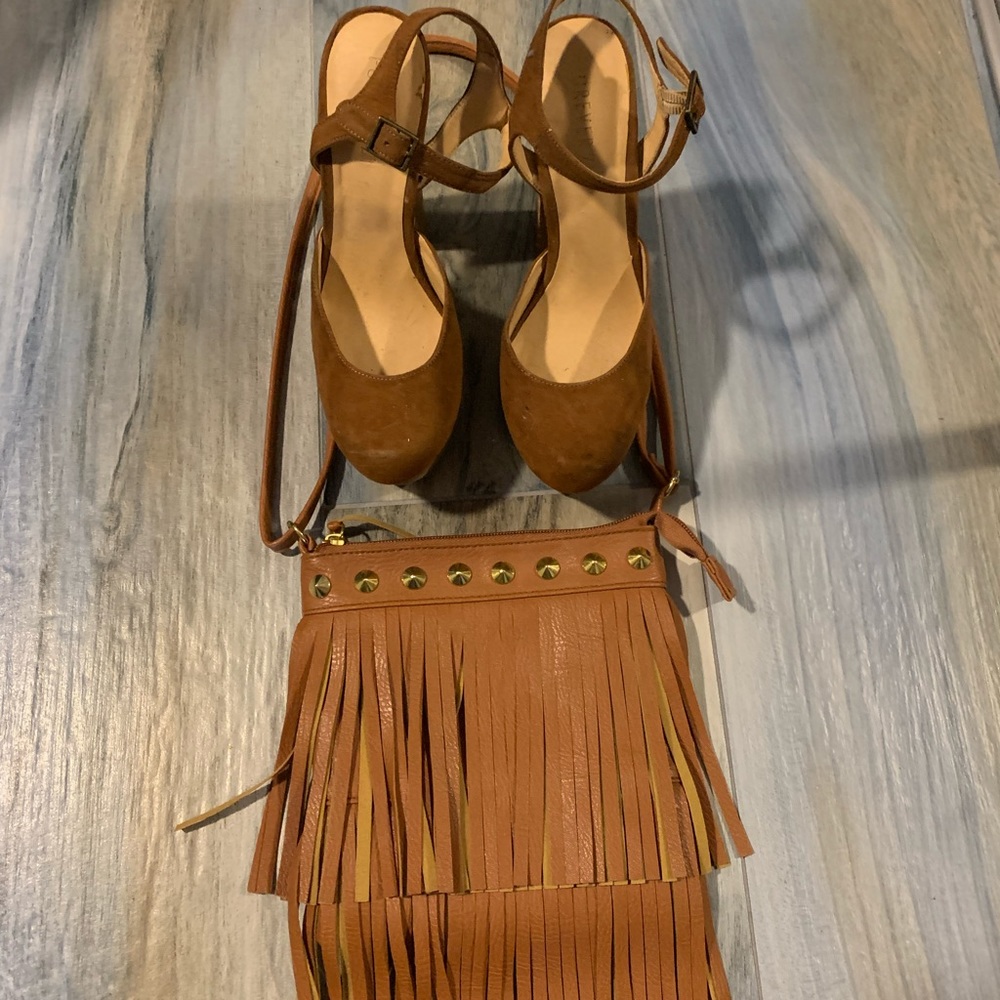 Boho Heels/bag bundle - Picture 9 of 10